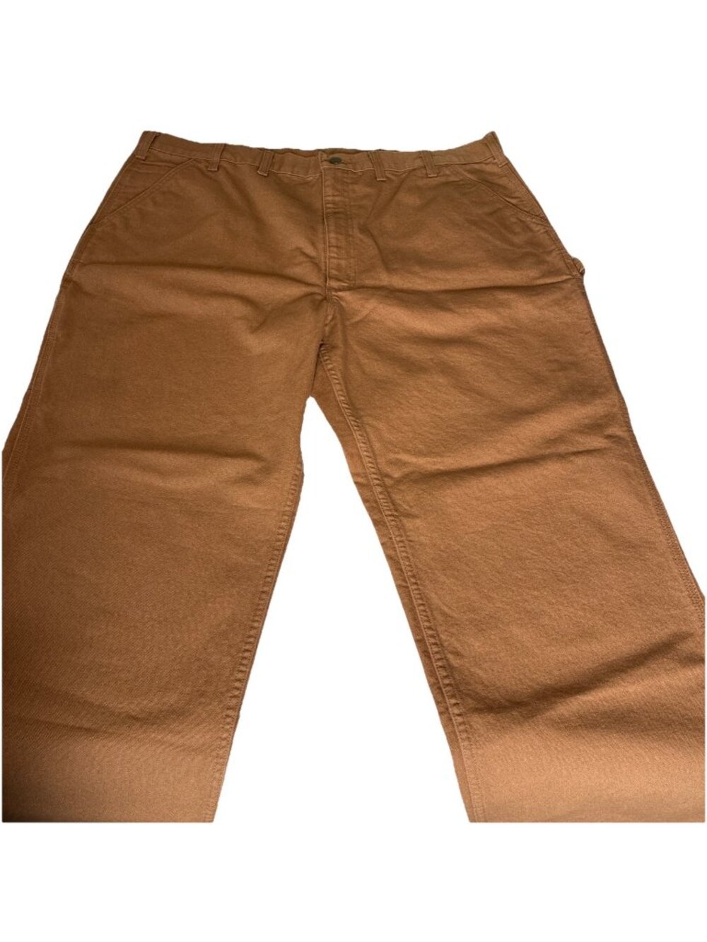 Carhartt B11 BRN Work Pants Men's 44x32 NWT Brown Canvas Carpenter Loose Fit